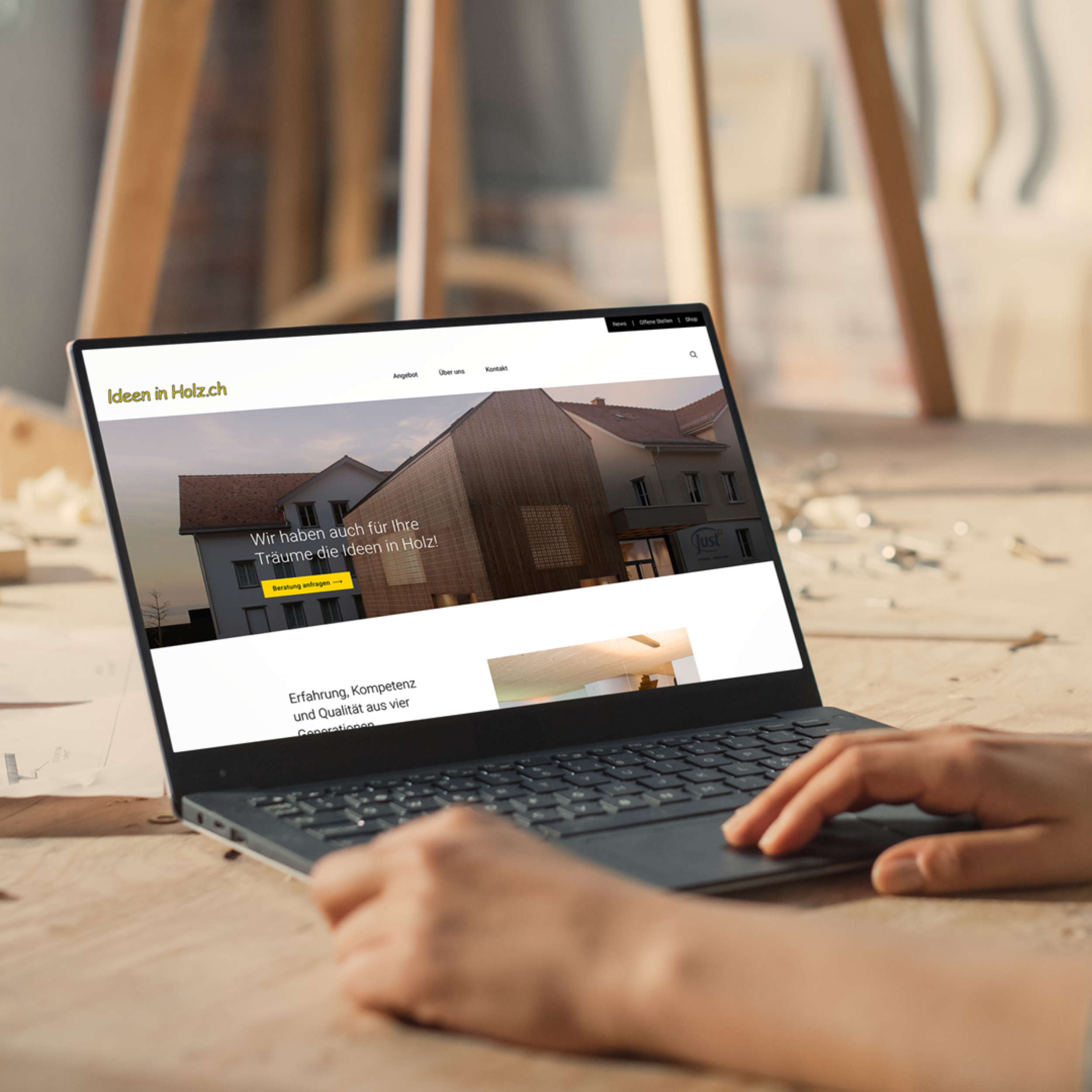 01 moderne Webseite Betrieb voranbringt