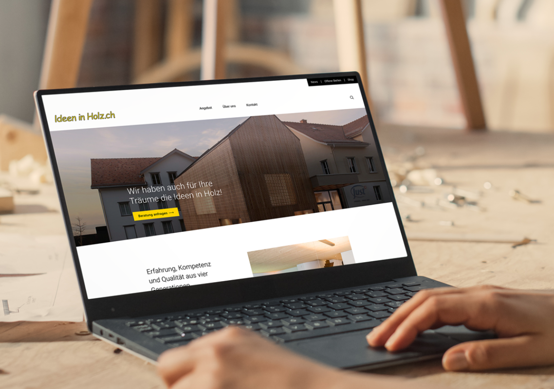 01 moderne Webseite Betrieb voranbringt