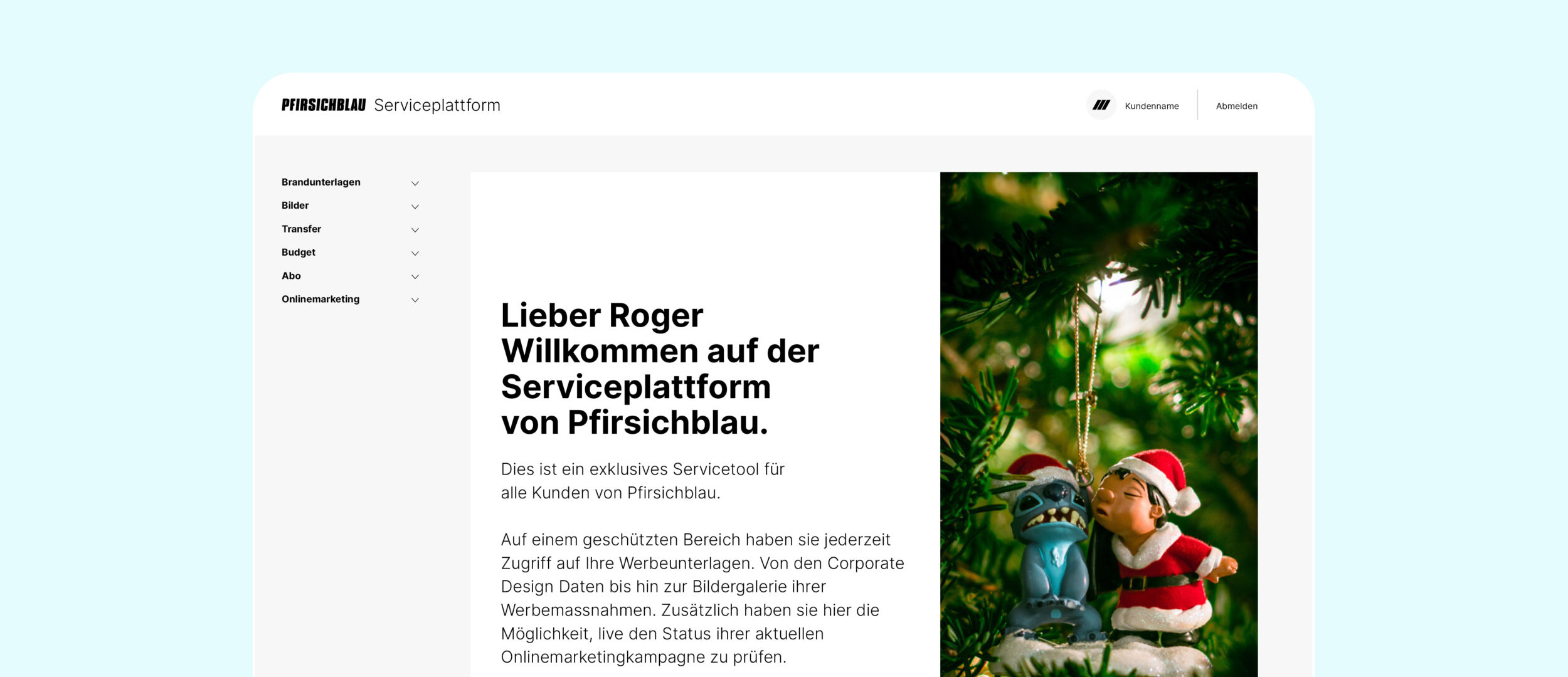 Serviceplattform Titel