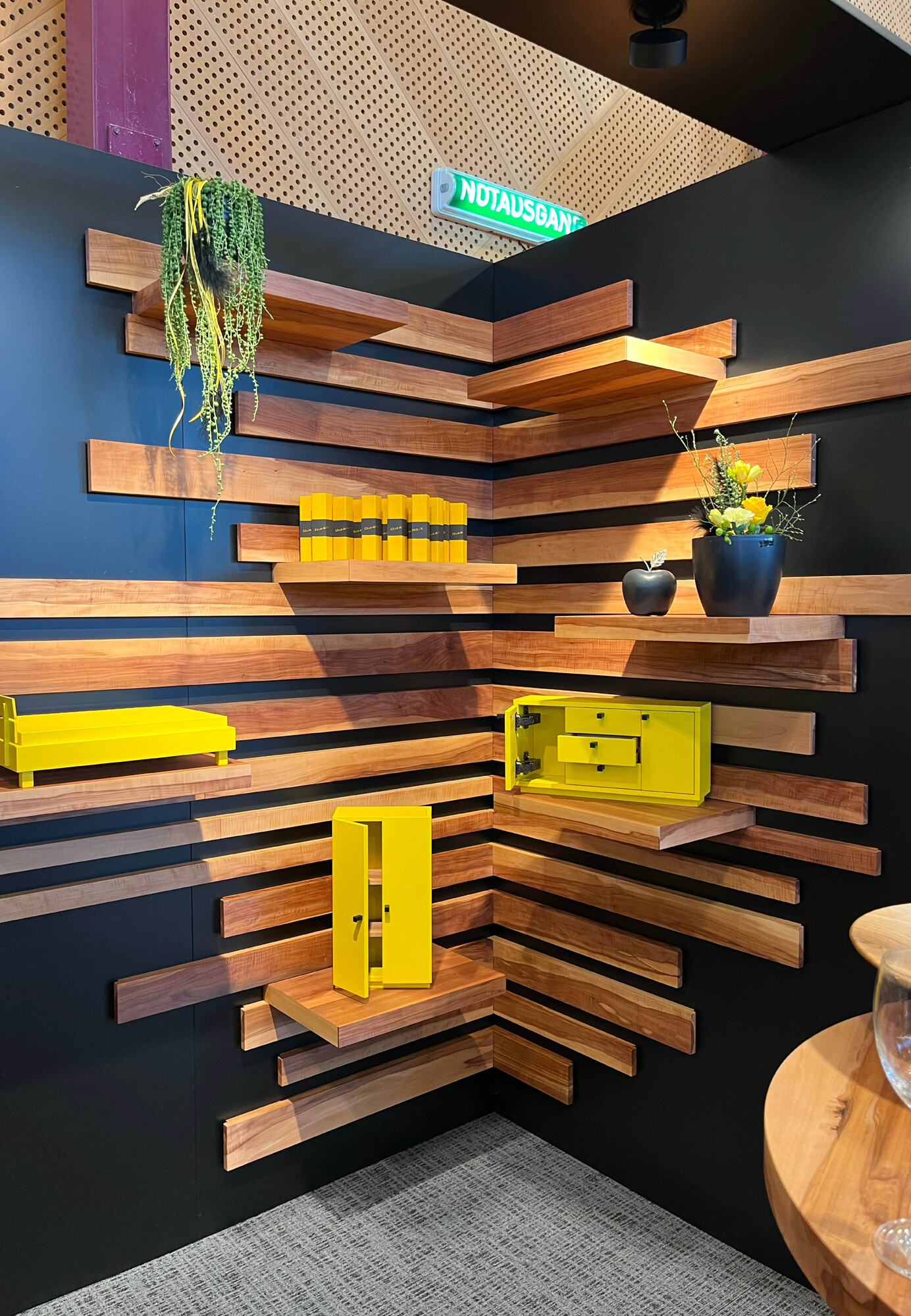 Messekonzept Ideen in Holz Stimmungsbild 01